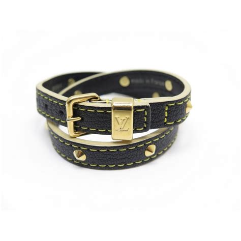 bracelet en cuir femme louis vuitton|Louis Vuitton couple bracelet.